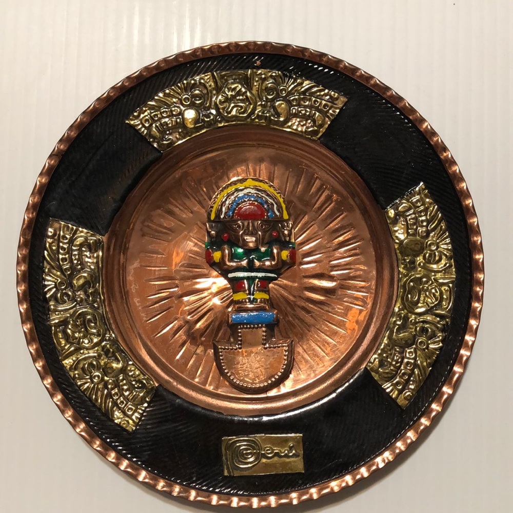 Tumi Inca Decorative Plate